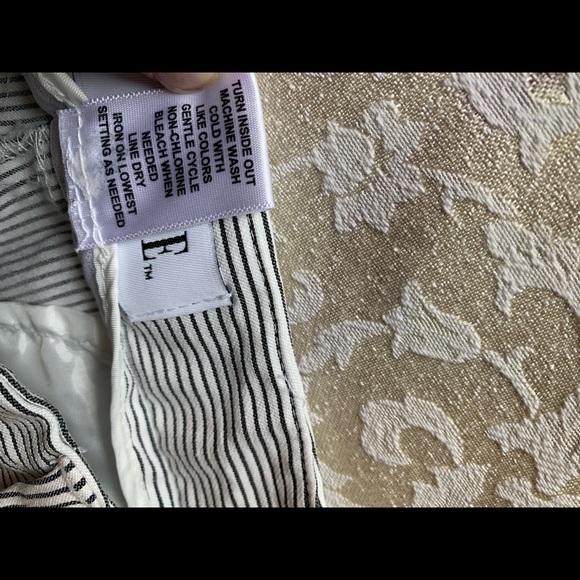 ELLE capris pin striped high rise, ankle pants - Picture 10 of 12